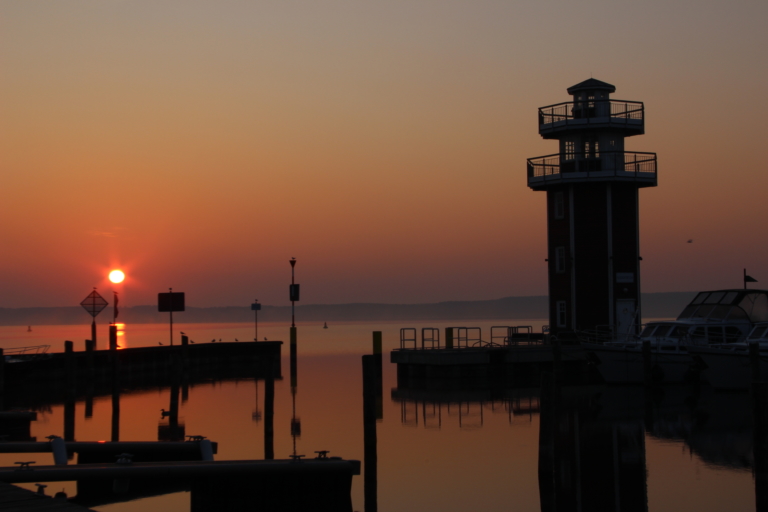 Sonnenaufgang am Plauer See